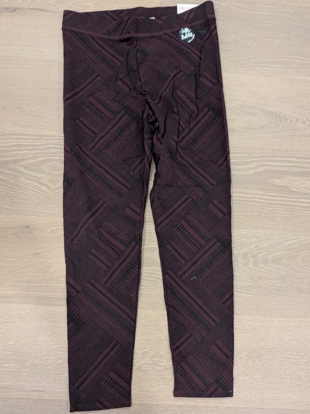 VS Pink Aztec Print Leggings Size Large